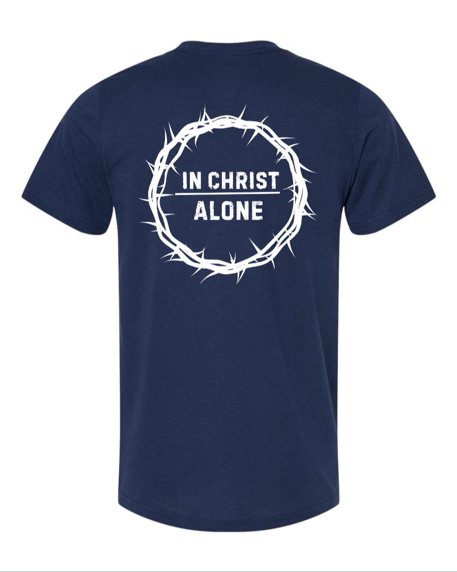 In Christ Alone Tee (Size Up)