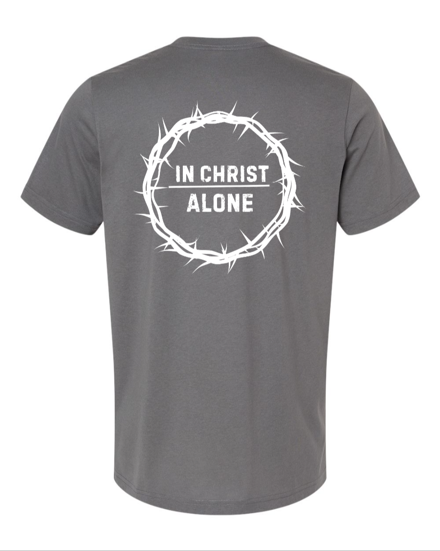 In Christ Alone Tee (Size Up)
