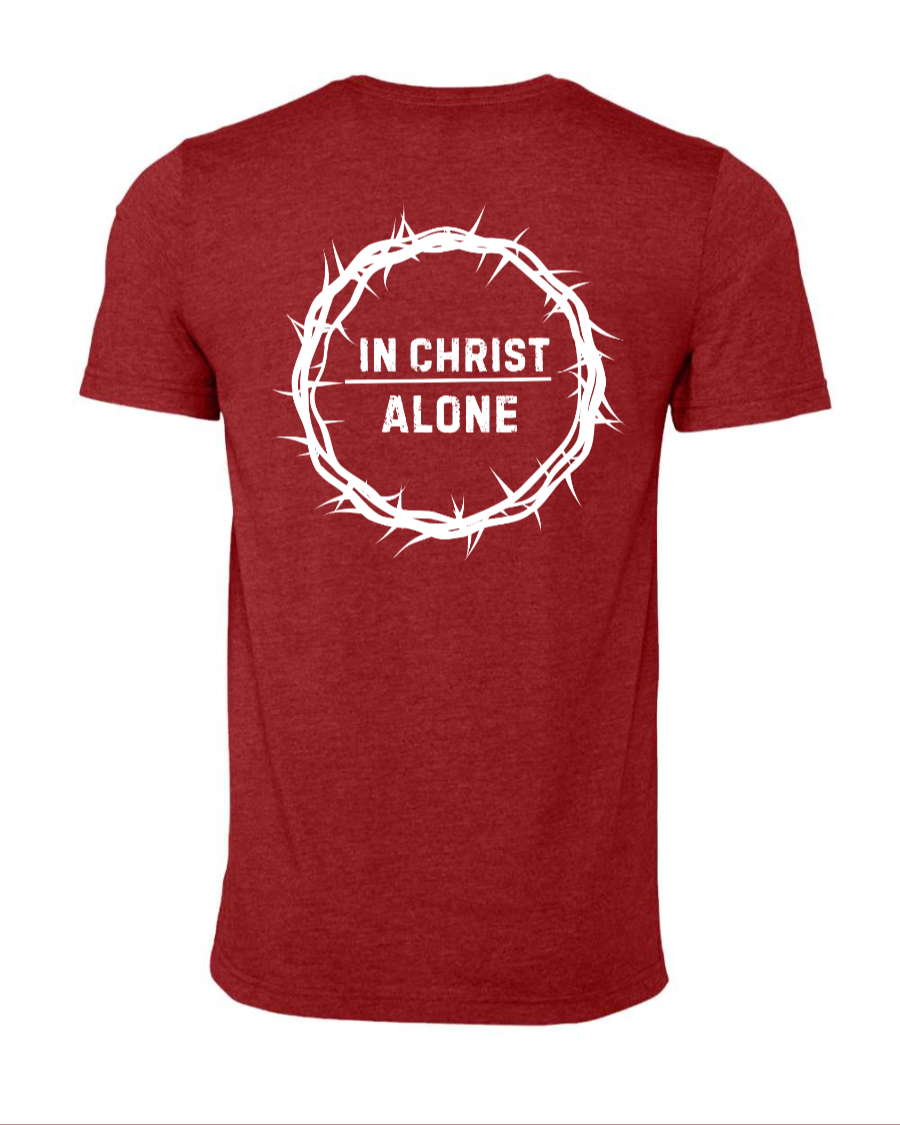 In Christ Alone Tee (Size Up)