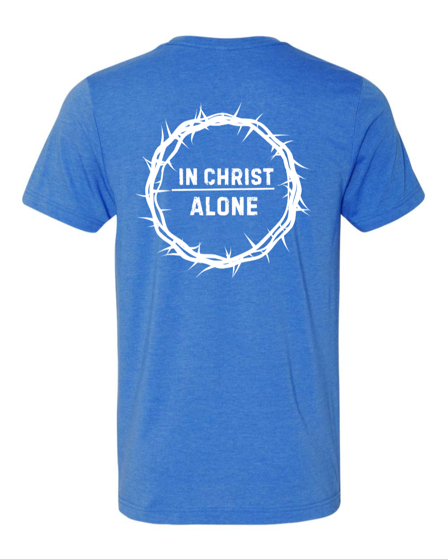 In Christ Alone Tee (Size Up)