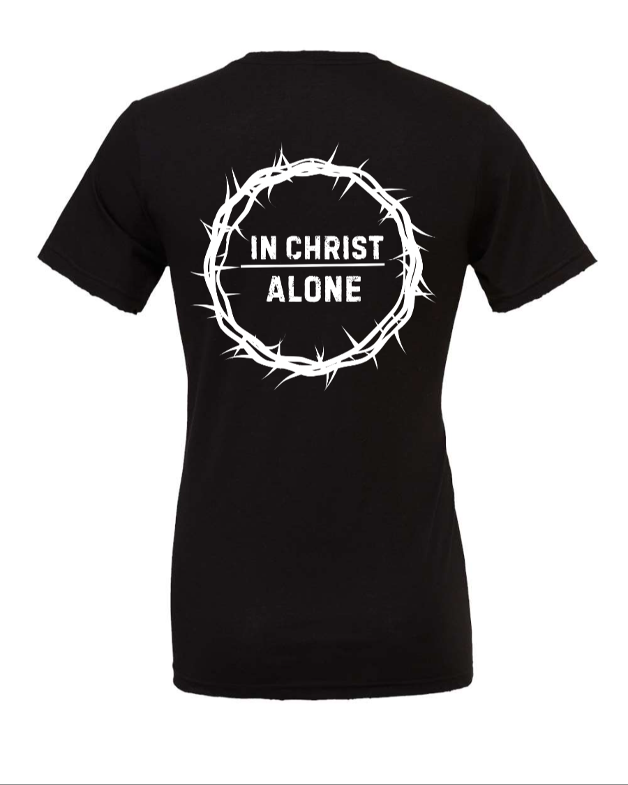 In Christ Alone Tee (Size Up)