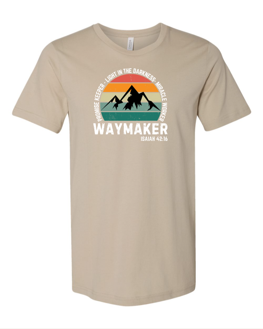 Waymaker Tee - (Size Up)