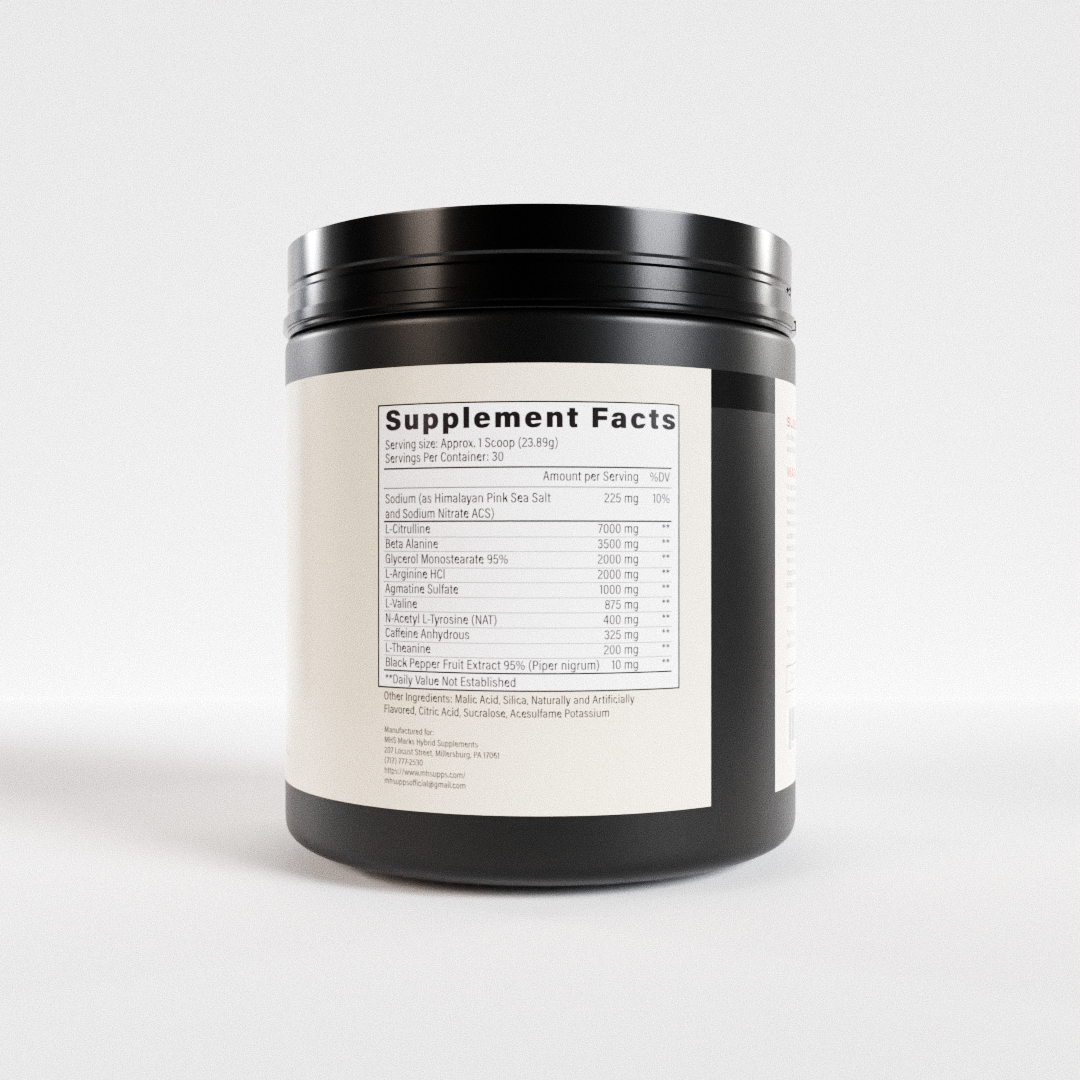 Hybrid Focus Pre-workout (High Stim)