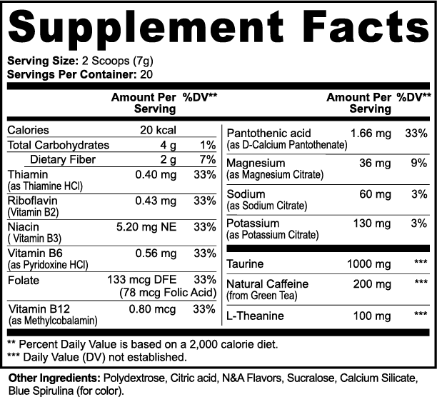 Pre-Workout (Cotton Candy)