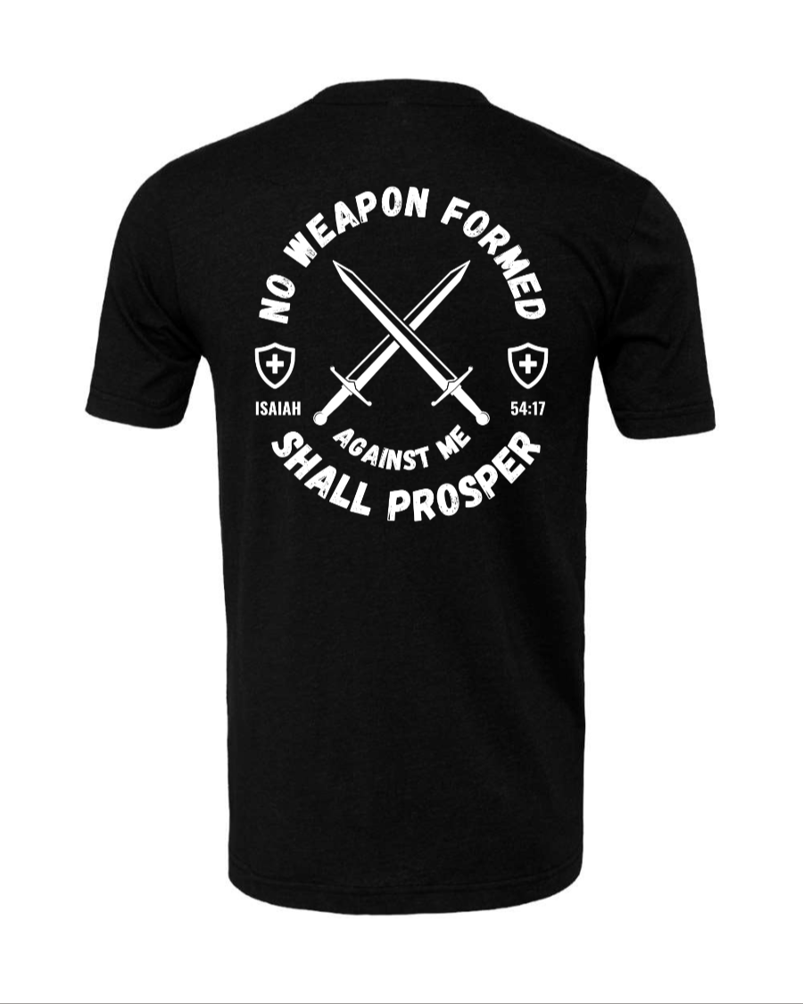 No Weapon Formed Against Me Tee