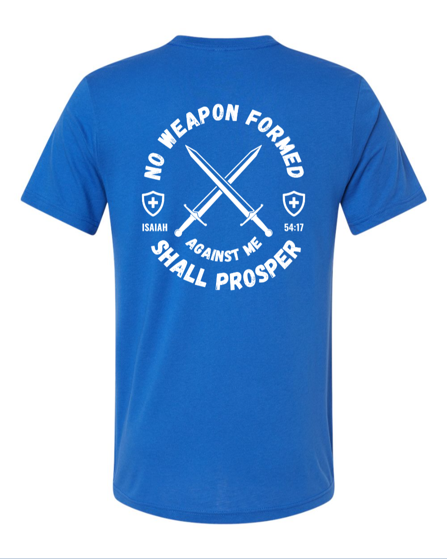 No Weapon Formed Against Me Tee