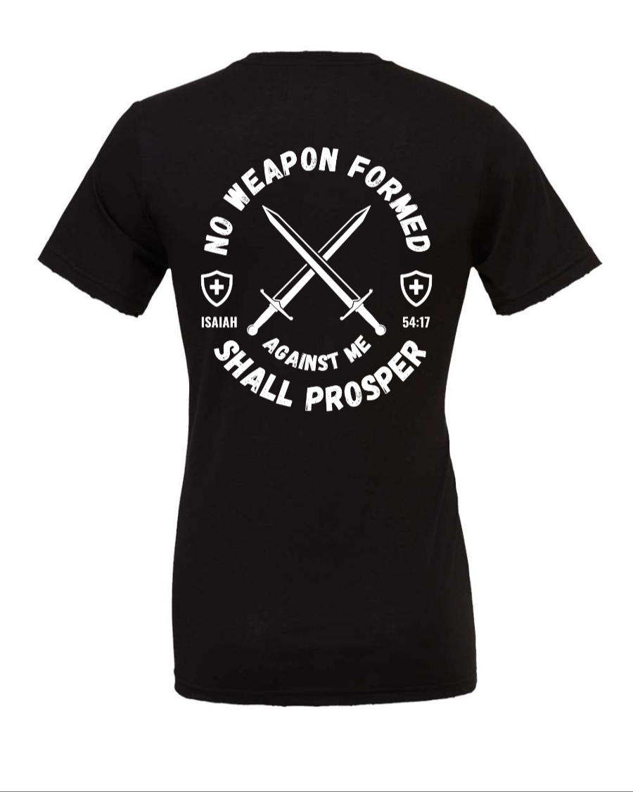 No Weapon Formed Against Me Tee