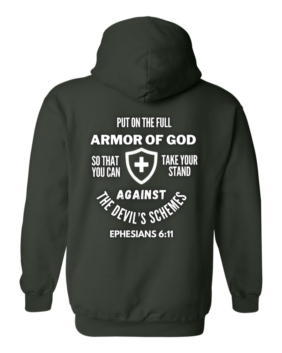 Put on the full armor of God hoodie