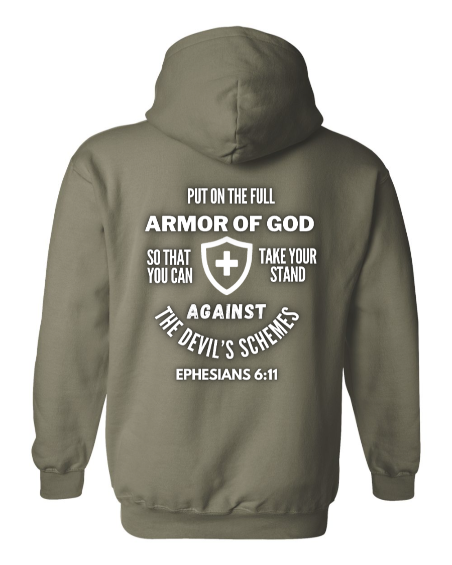 Put on the full armor of God hoodie
