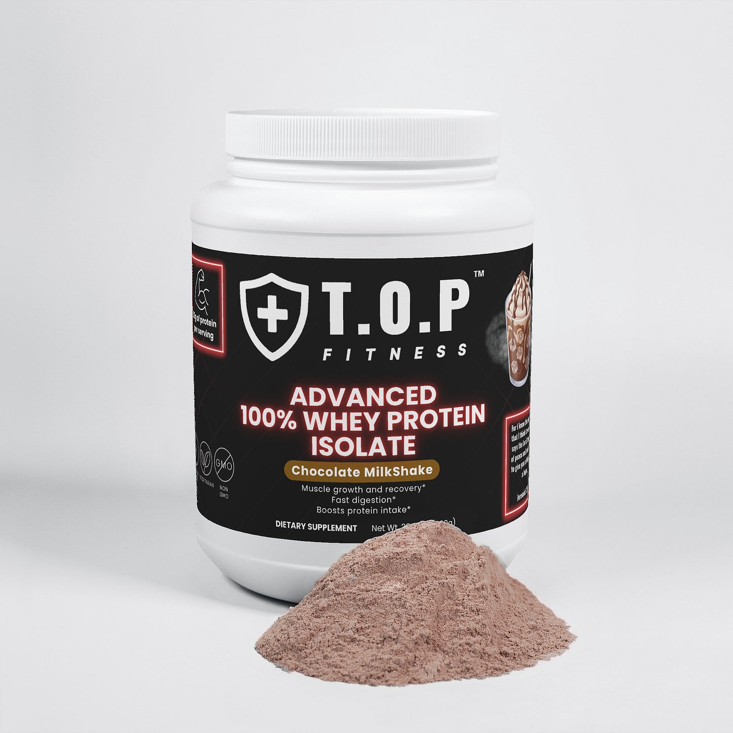 2 tubs of Advanced 100% Whey Protein Isolate (Chocolate)
