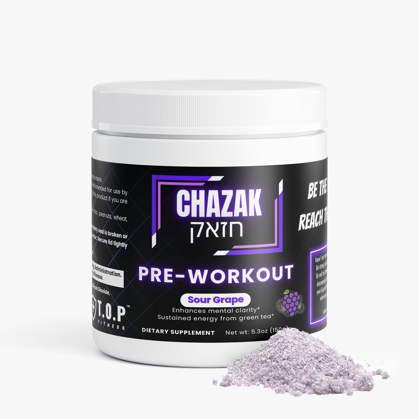 Pre-Workout (Sour Grape) - Clean Energy