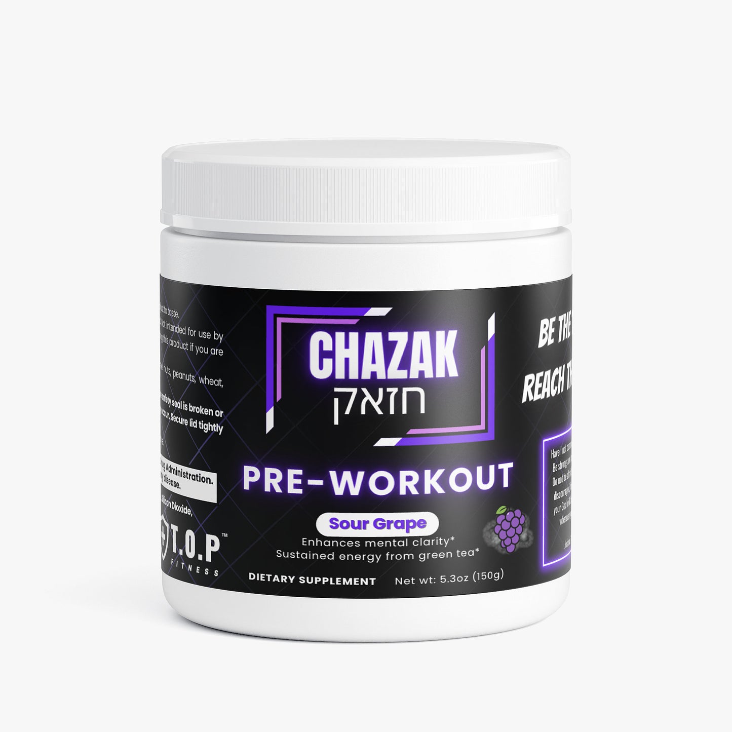 Pre-Workout (Sour Grape) - Clean Energy