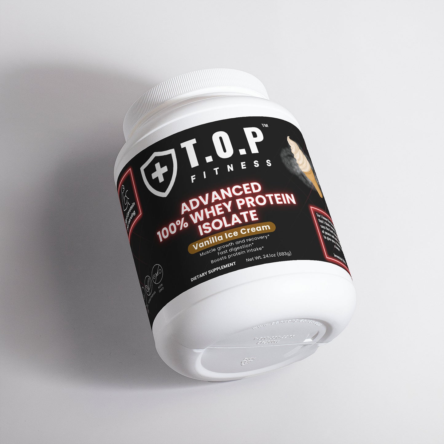 Pure3 100% Whey Protein Isolate (Vanilla)