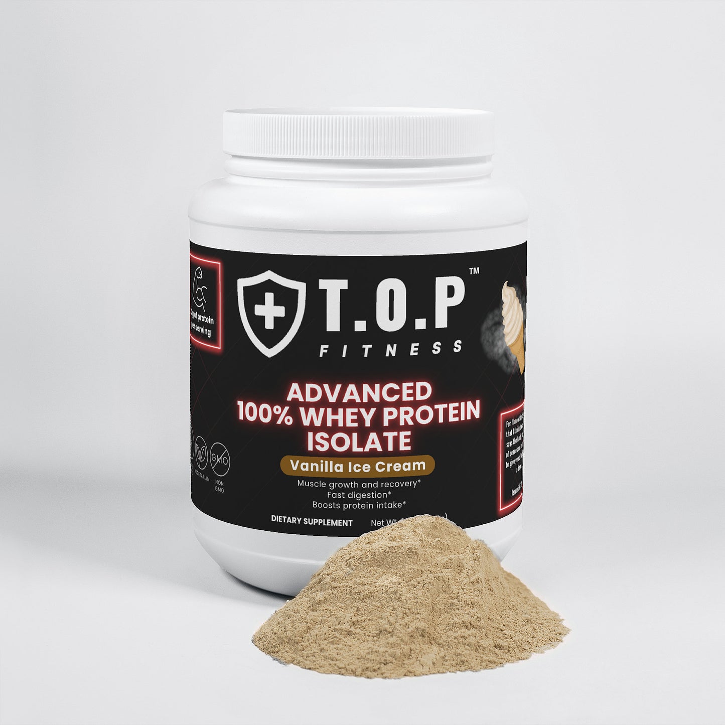 Pure3 100% Whey Protein Isolate (Vanilla)