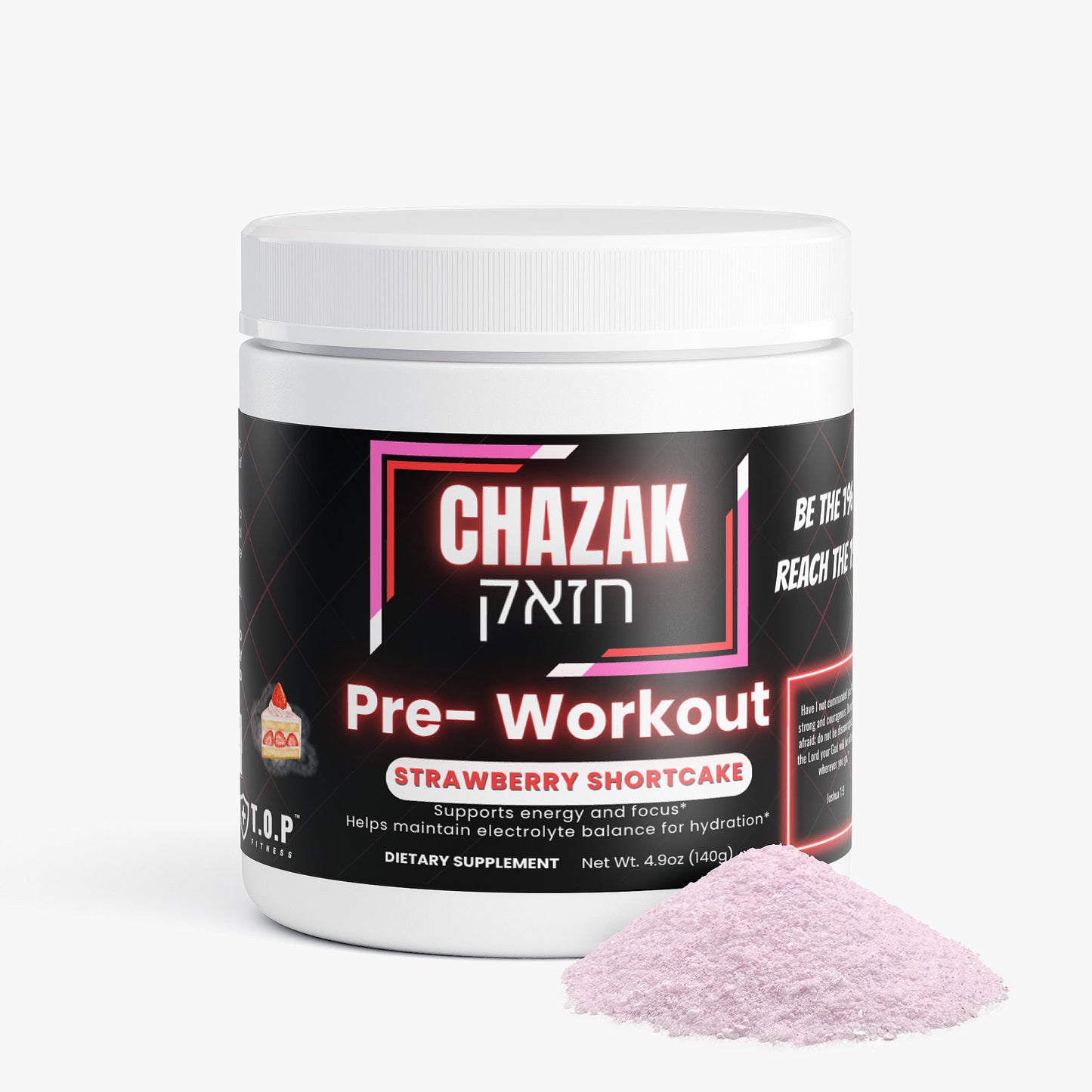 Pre-Workout (Strawberry Shortcake)-  Clean Energy
