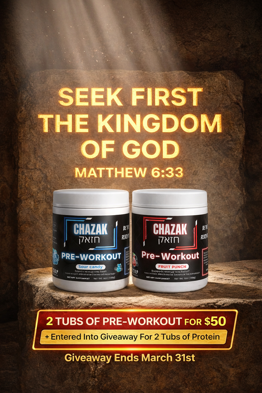 March Special - 2 tubs of Pre-Workout (Sour Candy & Fruit Punch)